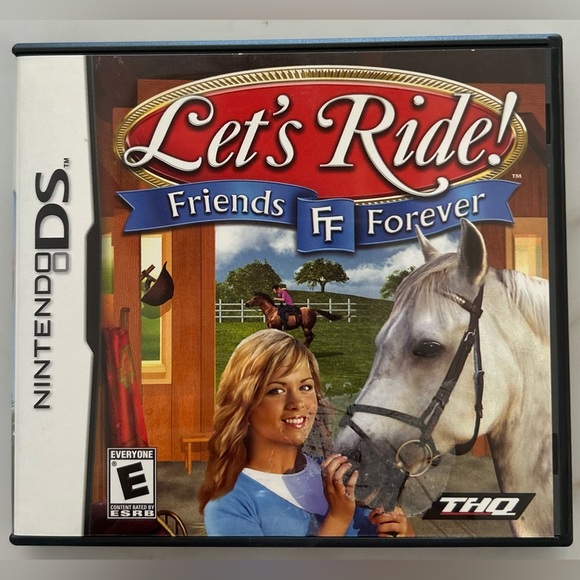 NintendoDS Let’s Ride! Friends FF Forever EUC 2007 THQ Best Friends Forever - Picture 1 of 5